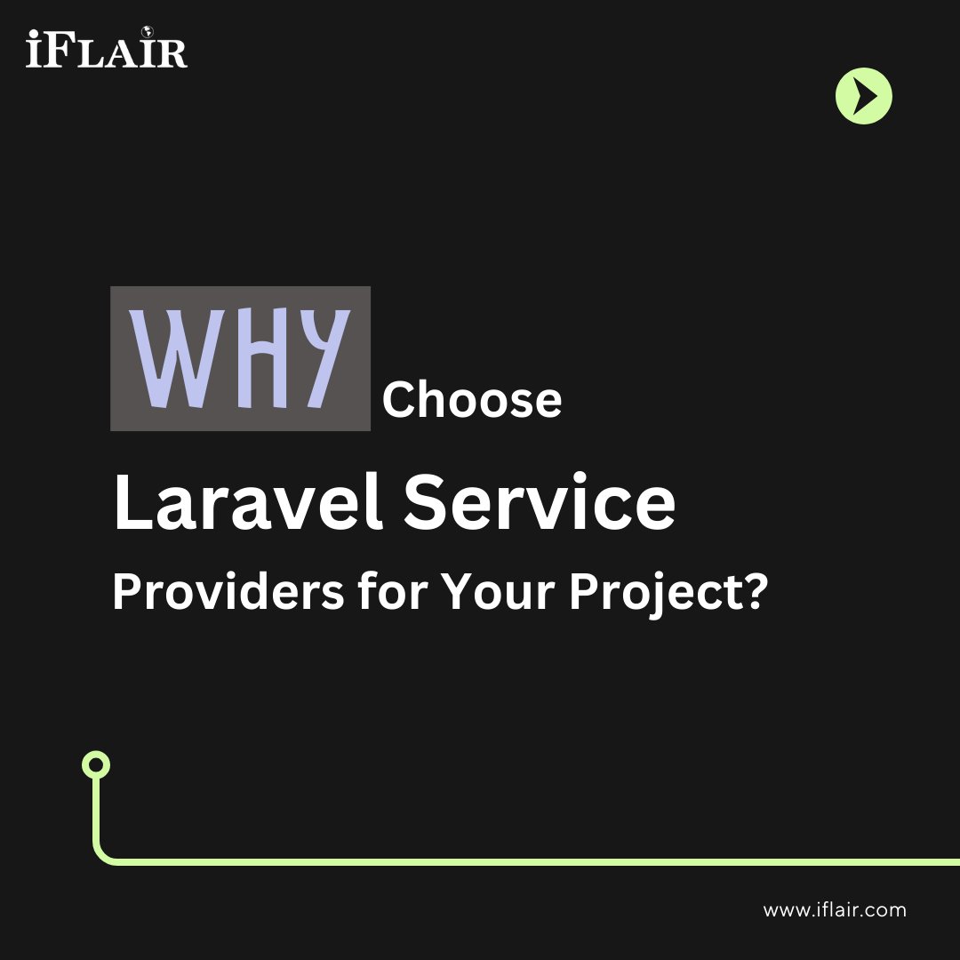 iFlairWebTech's tweet image. Optimize your Laravel app using Service Providers to get scalable and outstanding performance results. With Laravel, you can unleash your app's full potential, from easier managing dependencies to enhanced customisation!
#AppDevelopment #TechInnovation #CodeOptimization