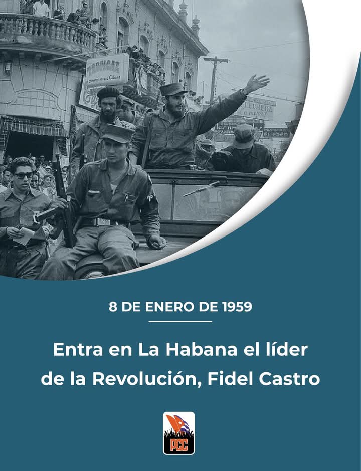 "La alegría es inmensa.  Y sin embargo, queda mucho por hacer todavía.  No nos engañamos creyendo que en lo adelante todo será fácil; quizás en lo adelante todo sea más difícil" #Fidel #LatirAvileño por nuestra historia 🇨🇺 <a href="/DiazCanelB/">Miguel Díaz-Canel Bermúdez</a>
<a href="/DrRobertoMOjeda/">Dr. Roberto Morales Ojeda</a> <a href="/YaquedeCuba/">Yaquelin</a> <a href="/JHGcasanova/">julio Heriberto Gómez Casanova</a>