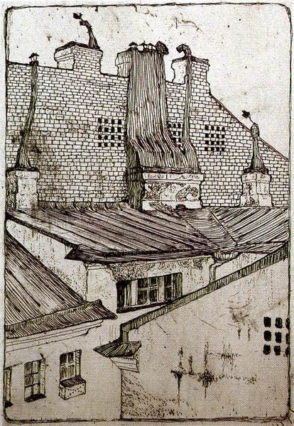 dobuzhinsky's tweet image. Rooftops wikiart.org/en/mstislav-do…