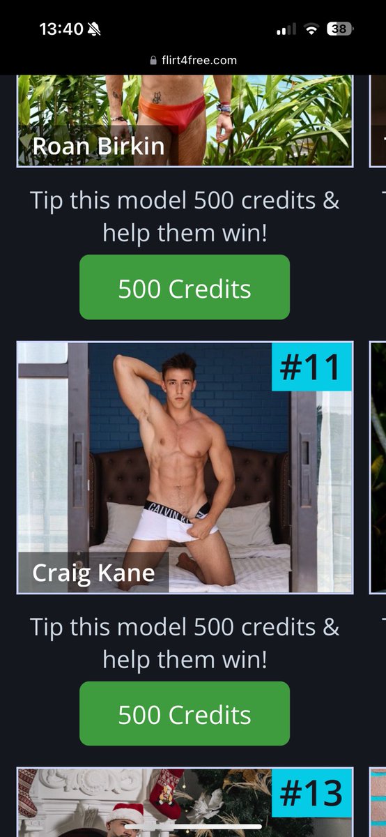 Hey guys ❤️
Top 20 contest stared and we had amazing start 😇 I will so much happy stay in top so I will appreciate so much any prvt or support ❤️ 
Thank you so much to all of you ❤️
<a href="/Flirt4Free/">Flirt4Free</a>