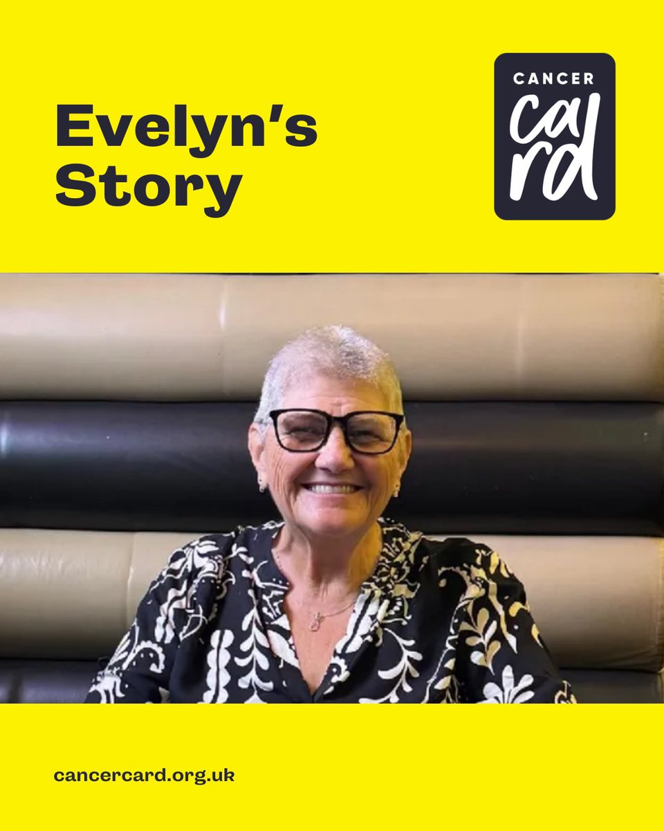 Edinburgh woman Evelyn Suttie, age 68 was diagnosed with terminal stage 4 pancreatic and liver cancer in November 2024.

In search for support, Evelyn applied for one of our free comfort boxes. Read more: cancercard.org.uk/personal-exper…