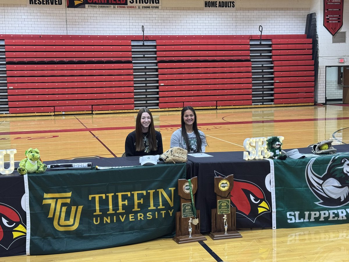 Austin Malutic (@austin_malutic) on Twitter photo Canfield Softball standouts signing to their respective Colleges.
Marina Koenig - Tiffin
Sydney Lutz - Slippery Rock <a href="/Malutic_Live/">Malutic Live</a> <a href="/LadyCardsb/">Canfield Lady Cards Softball</a> Canfield Softball standouts signing to their respective Colleges.
Marina Koenig - Tiffin
Sydney Lutz - Slippery Rock <a href="/Malutic_Live/">Malutic Live</a> <a href="/LadyCardsb/">Canfield Lady Cards Softball</a>