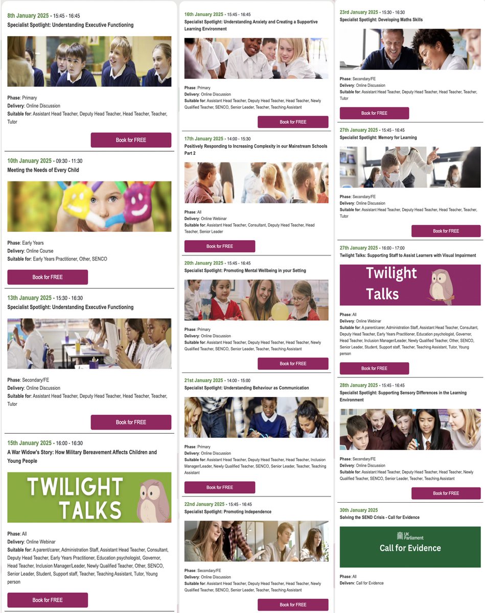 Some super January SEND CPD offers from <a href="/nasen_org/">nasen</a>