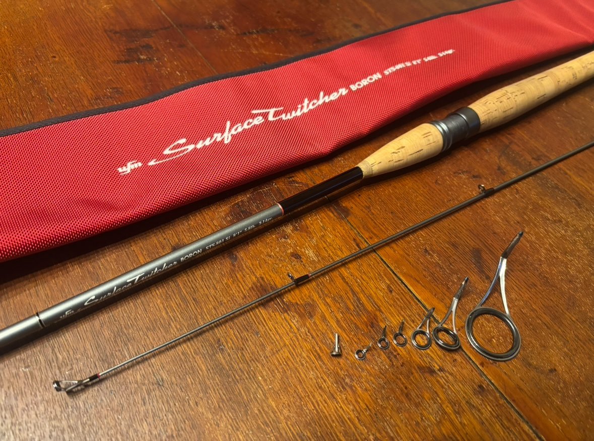 l_r_factory's tweet image. 《TKBC様分》

【ufmウエダ STS-801 Si】

☆既存のチタン/sic Yガイドを取り外し→ チタン/トルザイト KRガイドに換装。

詳細↓
instagram.com/p/DEkJ2H2PVYV/…

#lr_custom_rod
#customrod
#カスタムロッド