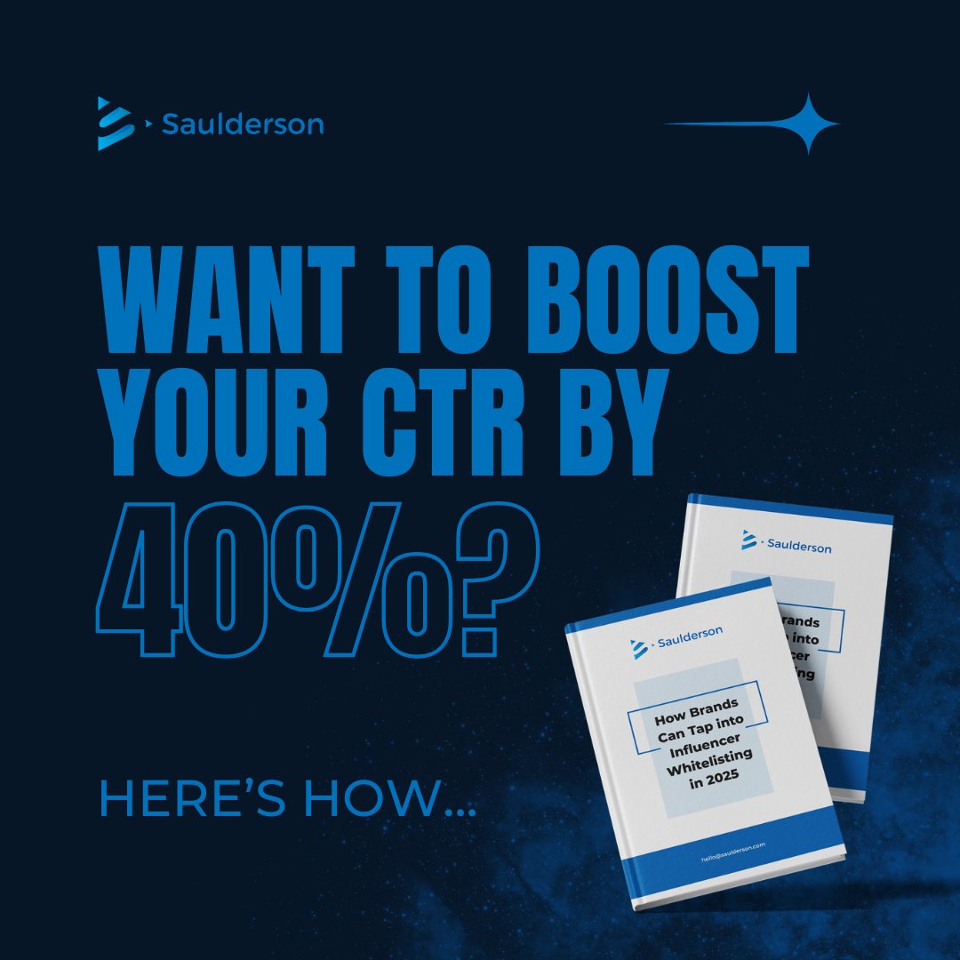 Want a 40% higher CTR like PlayStation, AG1 &amp; Amazon? 🚀
Influencer whitelisting is key to dominating paid social. Get our FREE guide on how to leverage this strategy in 2025.
👇 Link: bit.ly/4gI933H