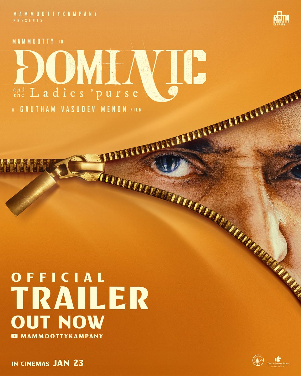 Beware! !! You are under surveillance. Dominic Detectives will continue to have an eye on you 24×7. 😎

ഞങ്ങളുടെ സർവീസുകൾ കൂടുതൽ അറിയാൻ ഈ ട്രയ്ലർ കാണു.. 🔥😎 

youtu.be/R9TaHgLahHs?si…

#DominicAndTheLadiesPurse In Cinemas from Jan 23 
 
#Mammootty <a href="/mammukka/">Mammootty</a> <a href="/MKampanyOffl/">MammoottyKampany</a>