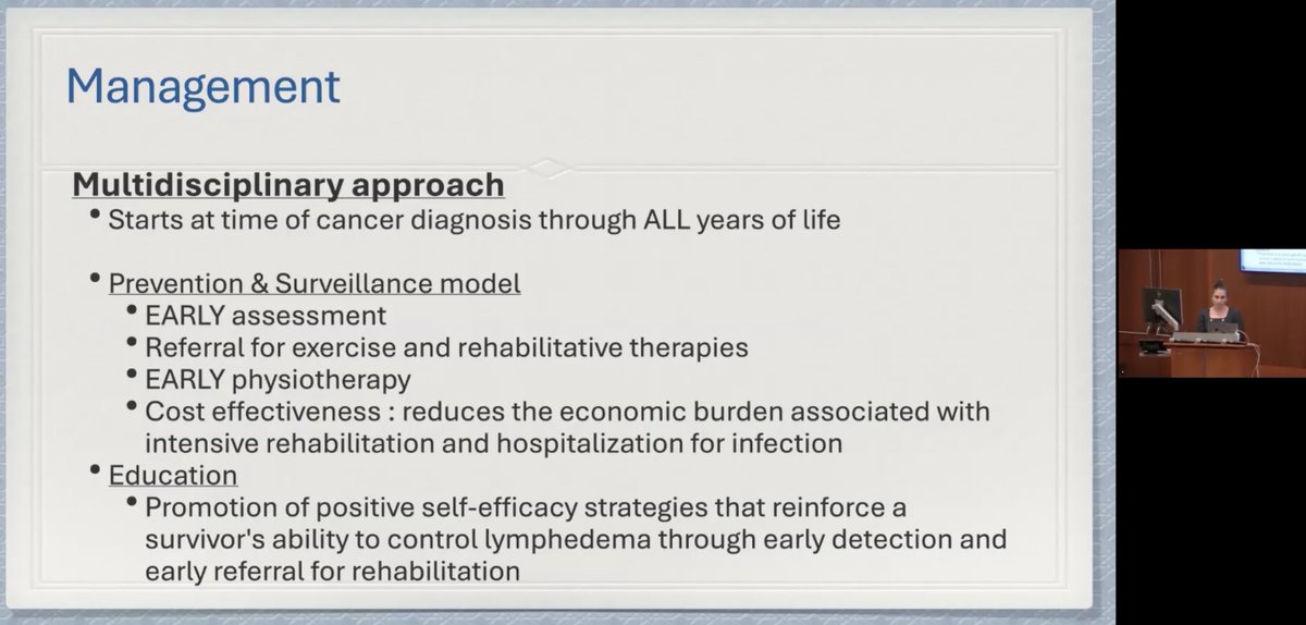 Yale Cancer Center (@yalecancer) on Twitter photo .<a href="/DrSibaHaykal/">Siba Haykal Hunter MD PhD FRCSC FACS</a> shares her expertise in the management and prevention of #lymphedema. – “The management of lymphedema requires a multidisciplinary approach and starts at the time of #cancer diagnosis and runs through all the years of life.” Watch her #GrandRounds talk at .<a href="/DrSibaHaykal/">Siba Haykal Hunter MD PhD FRCSC FACS</a> shares her expertise in the management and prevention of #lymphedema. – “The management of lymphedema requires a multidisciplinary approach and starts at the time of #cancer diagnosis and runs through all the years of life.” Watch her #GrandRounds talk at
