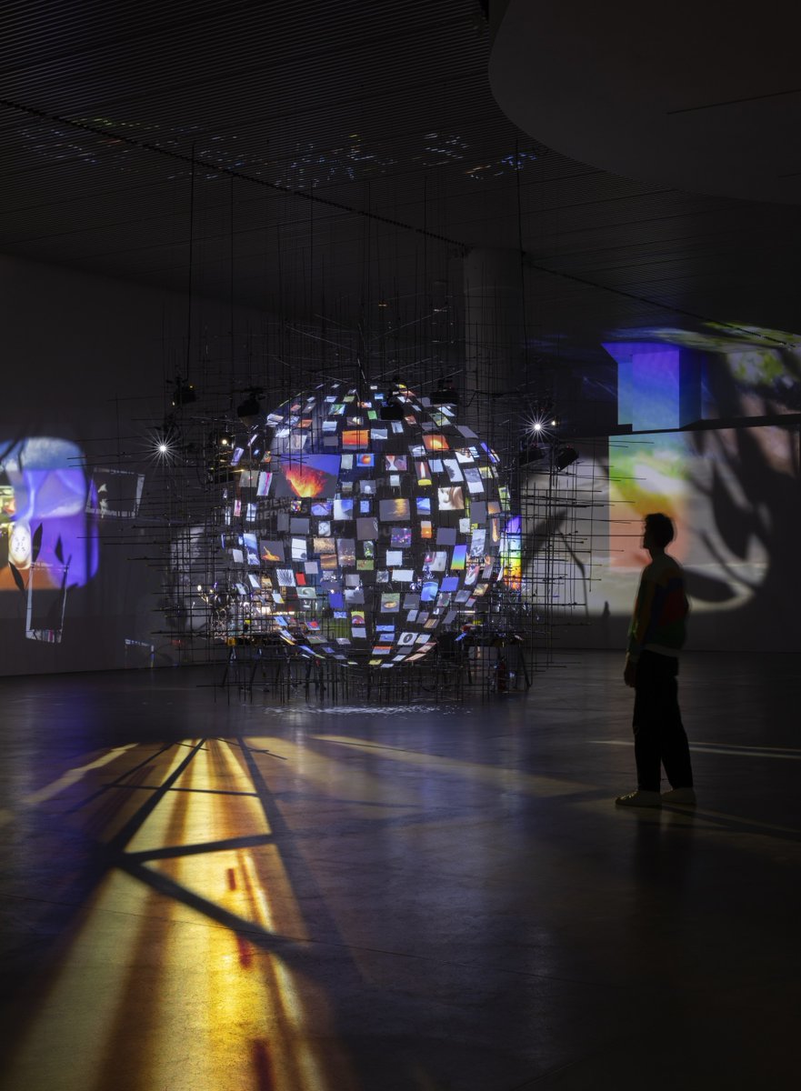 victoriamiro's tweet image. Sara Sze's immersive, site-specific installation Metronome has joined the @ARoSArtMuseum collection in Aarhus, Denmark. The installation considers the current climate in which the boundaries between the physical and virtual realms are increasingly indis... instagram.com/p/DDwDhH0pvi8