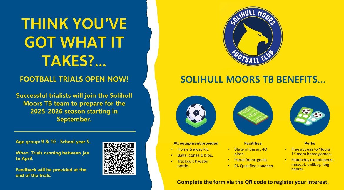 Opportunities available!

Our U10TB team are currently looking for new players ahead of the 25/26 season. Please scan the QR code to register your interest!