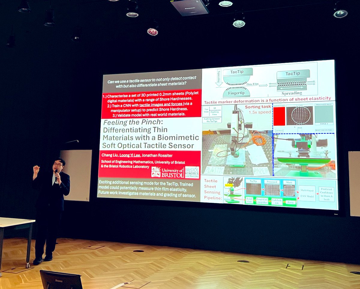 SoftLab Bristol (@softlabbristol) on Twitter photo At the <a href="/UK_Robot_Manip/">UK Robot Manipulation Workshop</a> workshop at <a href="/KingsCollegeLon/">King's College London</a>. Posters from our own Loong Yi Lee and Silvia Terrile, and now a fascinating panel session organised by <a href="/EngineerEdith/">Edith-Clare Hall</a>! 👍 looking forward to the KCL lab tour! 😎 At the <a href="/UK_Robot_Manip/">UK Robot Manipulation Workshop</a> workshop at <a href="/KingsCollegeLon/">King's College London</a>. Posters from our own Loong Yi Lee and Silvia Terrile, and now a fascinating panel session organised by <a href="/EngineerEdith/">Edith-Clare Hall</a>! 👍 looking forward to the KCL lab tour! 😎