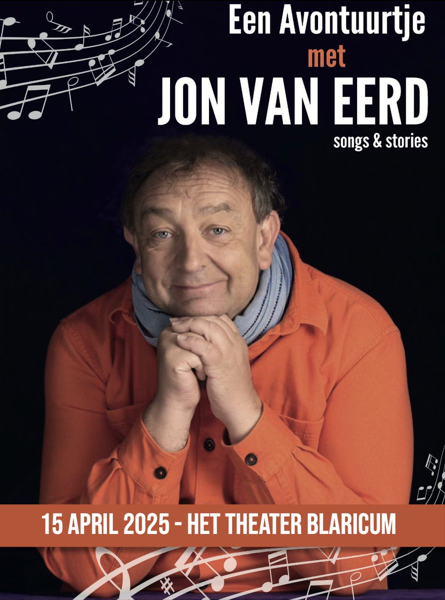 Eenmalig in Het Theater in Blaricum