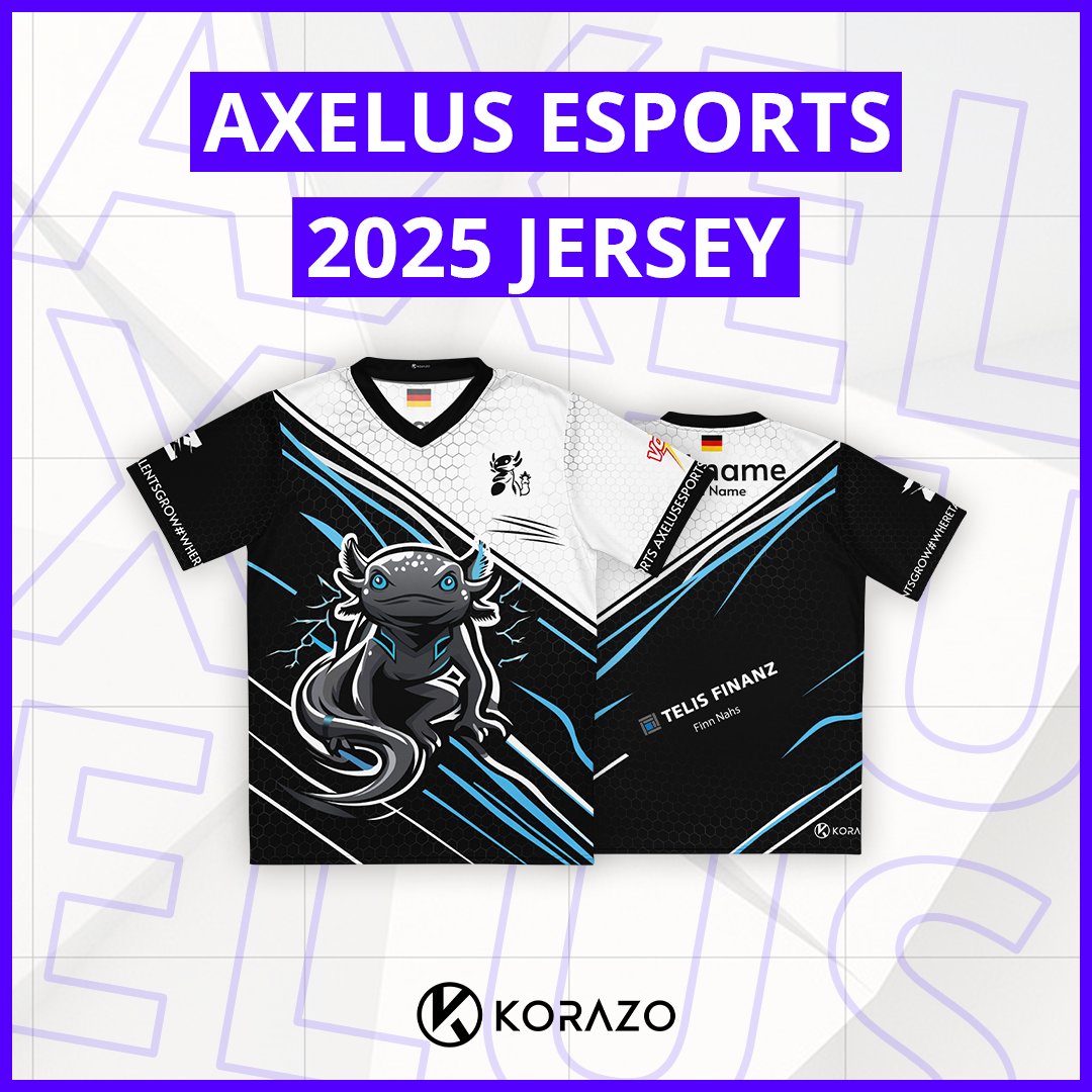 Das 2025 Jersey von <a href="/AxelusOfficial/">_Axelus_eSportsOfficial_</a> ist draußen🚀