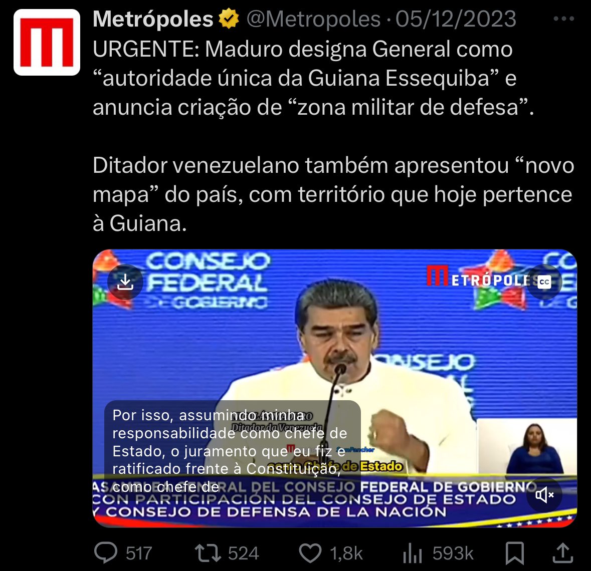 Enquete fofa X Ditador.

Depende de quem fala.