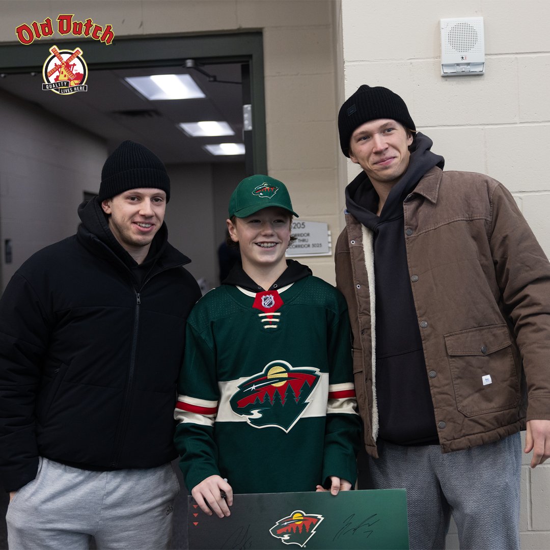 We had the pleasure of hosting Brody Thorvaldson and letting her be Wild for a Day! So glad you could join us Brody💚 

#mnwild x <a href="/OldDutchFoodsUS/">OldDutchFoods</a>