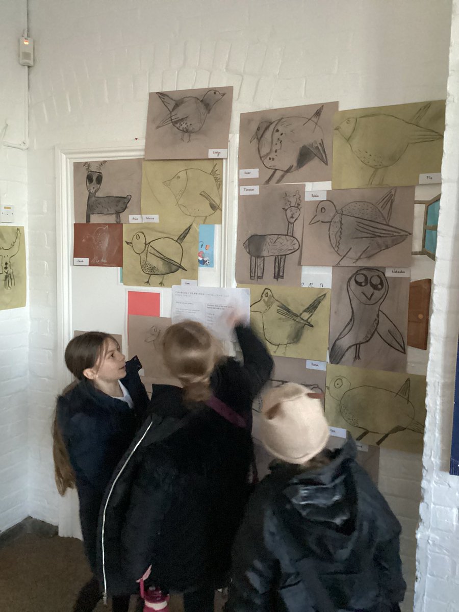 Yesterday, Beech class was very excited to present their prehistoric artwork in our B33CH CL4SS 4RT G4LL3RY. Well done Beech class for impressing everyone with your talent and knowledge of prehistoric art! And thank you parents and carers for coming in numbers! #OCMAT