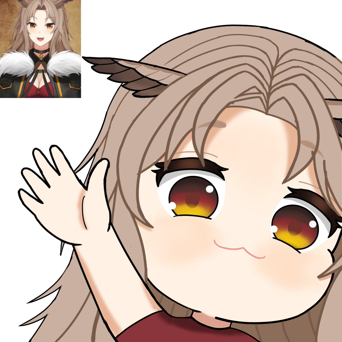 fallnya1's tweet image. Vtuber: Leone Halcon 

Chibi animation 

#chibistyl #chibianimation #leonehalcon