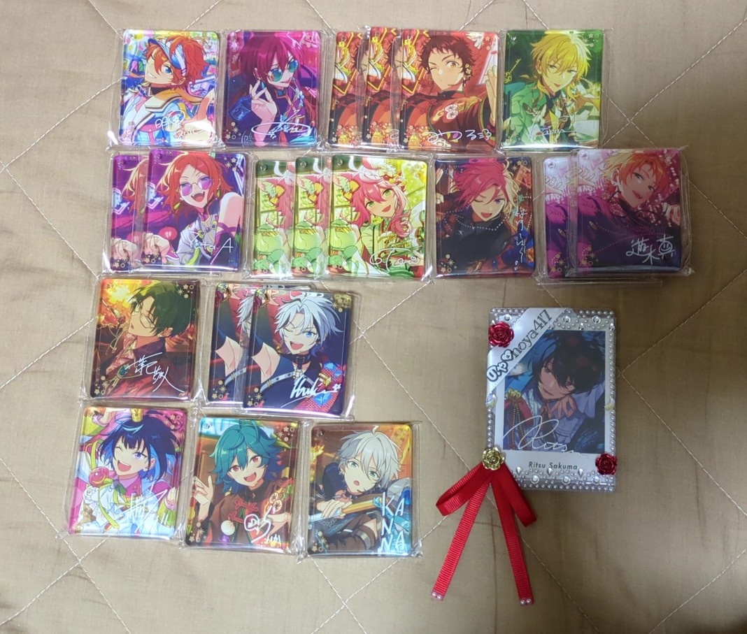 あんスタ 交換 アニカフェ コロッタ

譲→スバル 茨 光 薫 ゆうた 桃李 こはく 真 敬人 維吹 エス ライカ カンナ

求→凛月 零>真緒 日和

郵送>名古屋手渡し

お気軽にお声がけくださいませ🍀