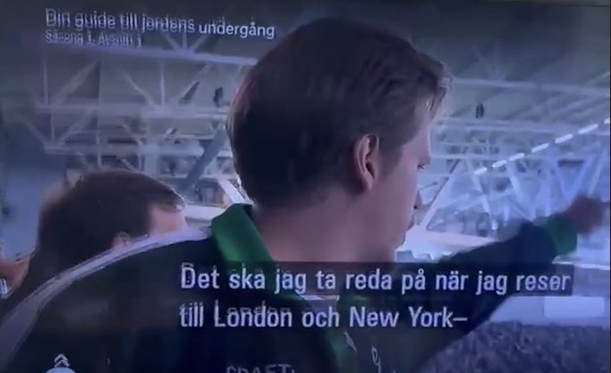 Jag och mina vikar gjorde debut på SVT i Valter Skarsgårds nya serie