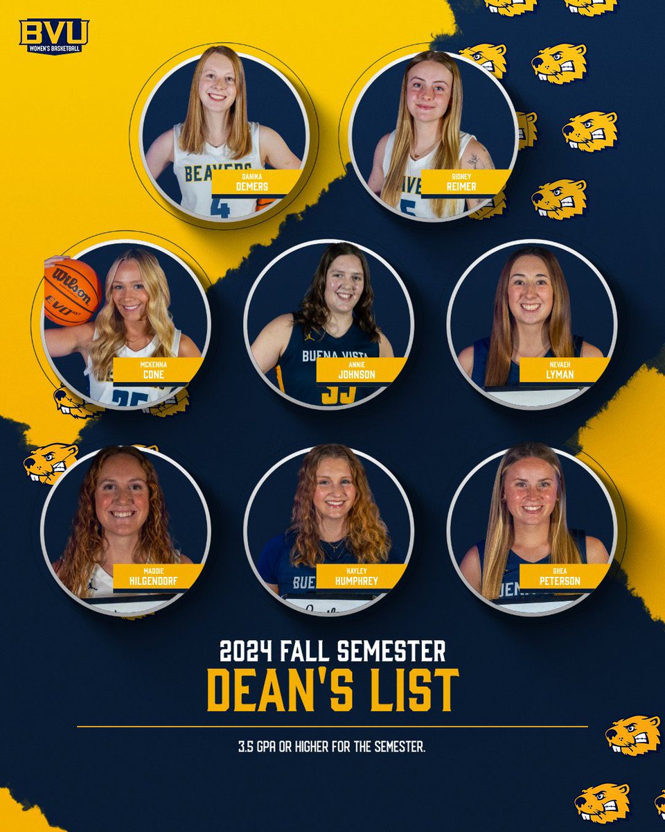 BVUWBasketball's tweet photo. Congratulations to our student-athletes who hit the gym &amp; the books! Proud of your work! https://t.co/BFkdZOPDdT