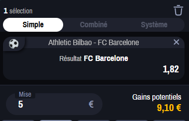 BET SPECIAL FOOT⚽️

Match pour une place en finale contre le réal potentiellement, plus volonté de gagner un titre🔥

Belle côte qui risque de baisser, à prendre maintenant🎁 

❤️&amp; RT si tu suis !

Les paris NBA arrivent⌛️

#NBA #Barcelona #TeamParieur