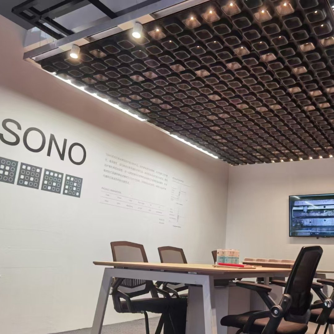 LipalLighting's tweet photo. Say goodbye to unattractive acoustic ceilings.

SONO is a cutting-edge all-in-one product, It’s the ideal choice for offices and large open spaces.
With SONO, your ceiling will be unique
info@lipal.cn

#acousticlighting #acousticpanel #acousticlightingsystem #officelighting https://t.co/9C16vIp5yy