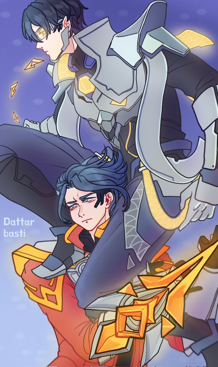 Dattarbasti's tweet image. Этой картине уже почти больше года, а она все ещё одна из любимых! 🥰🥰🥰
Мне нужно больше НатаМона!! 
😈😈😈