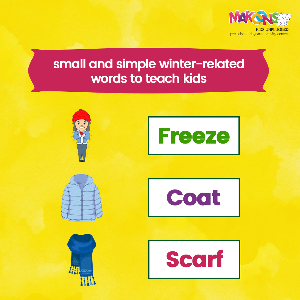 makoonsschool's tweet image. Brrr... winter is here! ❄️ Let’s learn some fun winter words! 🌨️
From 'freeze' to 'flakes,' these words help us describe the chilly wonders of the season. 🧣🧤
Stay warm and cozy with your coat, scarf, and mittens! 🌬️
#WinterWords #ChillySeason #FunWithWords #FreezeAndFlakes…