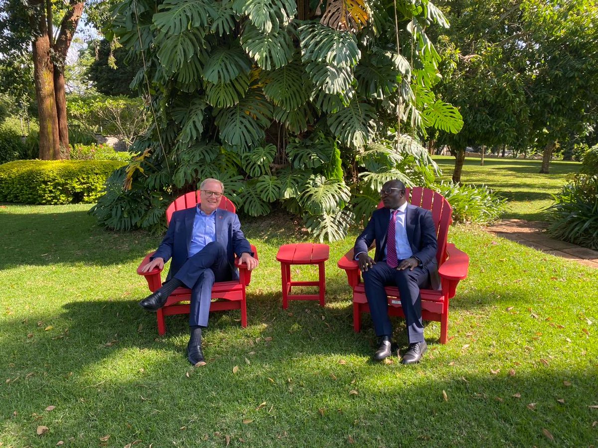 David Ouma Ochieng (@david_ouma) on Twitter photo Very productive meeting today with the Canadian High Commissioner, H. E Christopher Thornely, <a href="/CanHCKenya/">Canada in Kenya, Somalia and Uganda</a>.
Supporting entrepreneurship through TVETs is key in job creation and livelihoods. Economic development, democracy, good governance and accountability featured prominently. Very productive meeting today with the Canadian High Commissioner, H. E Christopher Thornely, <a href="/CanHCKenya/">Canada in Kenya, Somalia and Uganda</a>.
Supporting entrepreneurship through TVETs is key in job creation and livelihoods. Economic development, democracy, good governance and accountability featured prominently.