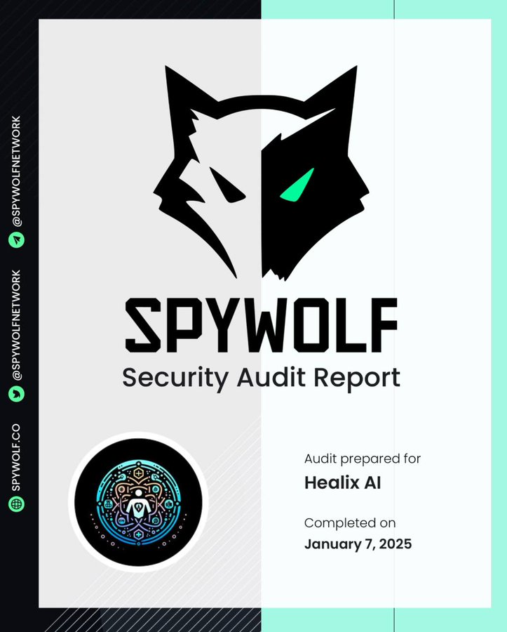 ManilaMax1's tweet photo. 2 days have passed and it seem $HxAI is doing great!
2.2M MC reached for NEW ATH!
@Healix__AI will be listed on #Biconomy at 12:00UTC on the 18th January 2025
Updated socials and logo on #Uniswap
2nd audit by #Spywolf released!
๐๐
https://t.co/Jj7ntyVcrS
Listed on #CoinGecko and #CMC
And recently released it's fitness bot!
Check it out!
๐@HealixAiFitnessBot
Lotta things happened in such a small time!
$HxAI is not messing around!
More will come! Will keep you guys updated!
0x384EFd1e8B05c23dC392a40cB4E515E2229a5243