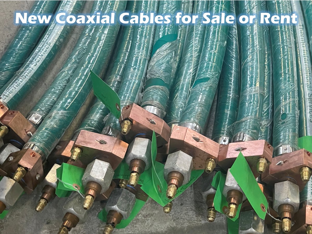 Every season we build up to 50 new #coaxes. We also rebuild the few that reached the end of their service life. This latest batch of #CoaxialCables is now fully tested and, on the shelf, ready for use,
sale, rent or even a demonstration. Call 973-970-9500.