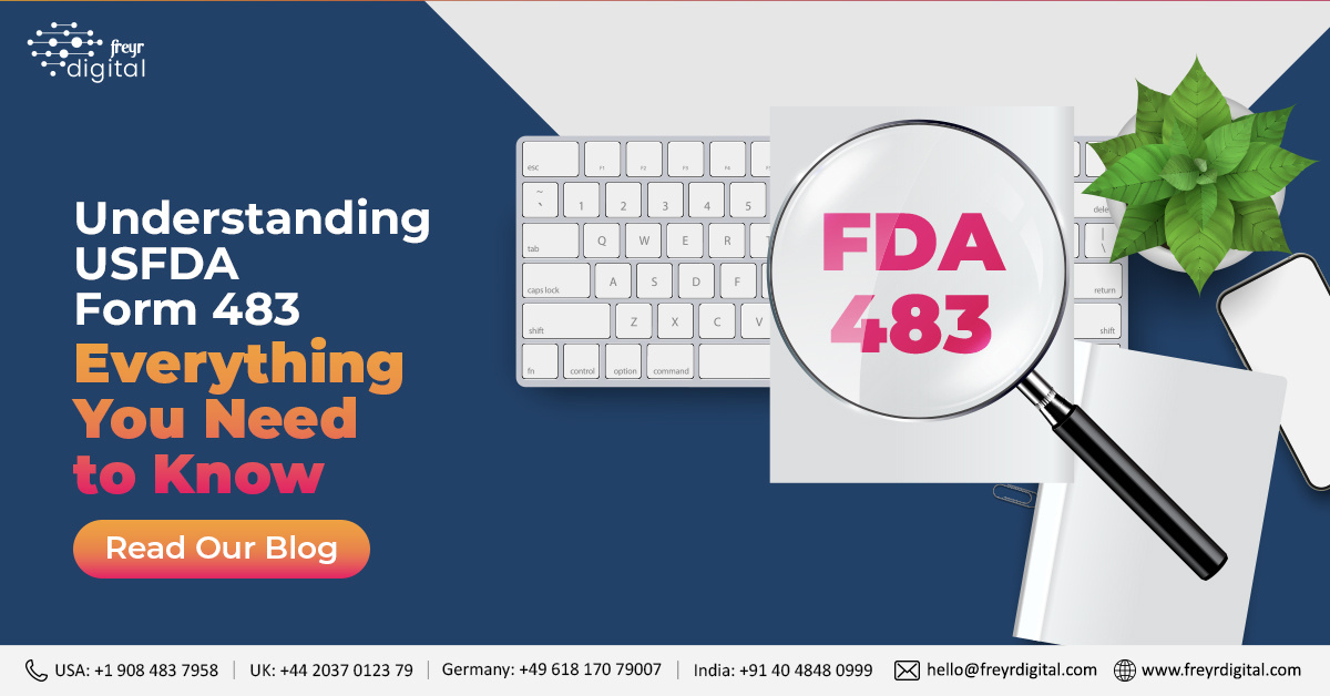 freyafusion's tweet image. Imagine this: A routine #USFDA inspection ends with a Form 483 in your hands. The clock is ticking and the observations are critical. But with the right tools, you can respond swiftly and confidently.

Check how to master #Form483 in our latest blog.

🔗hubs.la/Q031DZL20
