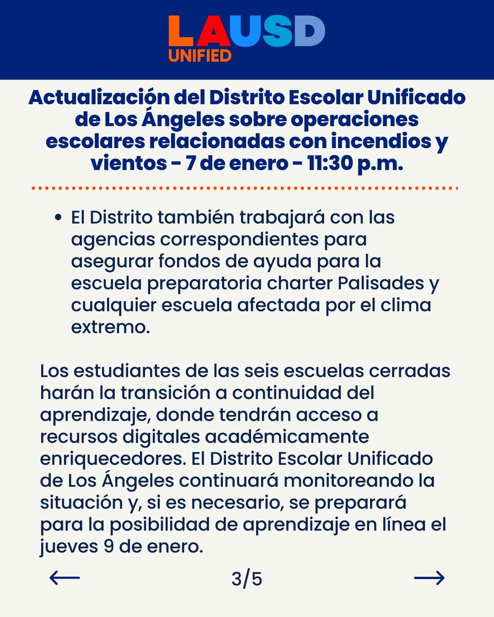 Los Angeles Unified tweet media