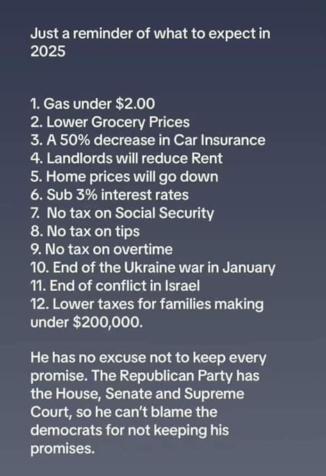 PCadfael's tweet photo. @mmpadellan #Trump made these Major #Promises to #Republicans and #Conservatives - What is he doing to make them Happen!
Is his threatening WAR against our Friends just a silly Distraction from his Campaign LIES or is he Trying to excite #PresidentMusks - #Contemptinle Fools"
#Anerica #GOP https://t.co/Sq0sMXof4n