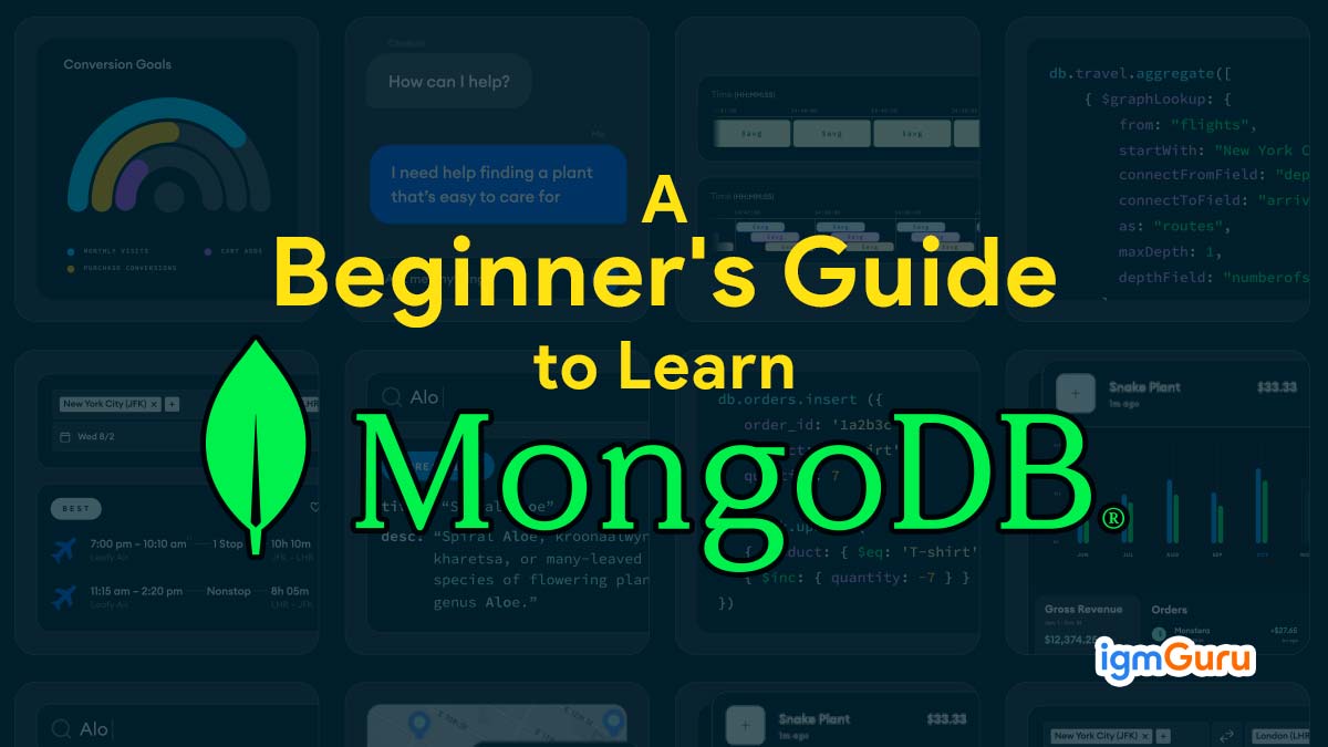 igmguru's tweet image. 💁How Can You Master MongoDB as a Beginner?

💥Unlock the secrets to mastering MongoDB with easy-to-follow tips and strategies. Start your journey to becoming a database pro today

⏩ igmguru.com/blog/learn-mon…

#MongoDB #MongoDBTraining #mongodbcourse #mongodbonlinetraining