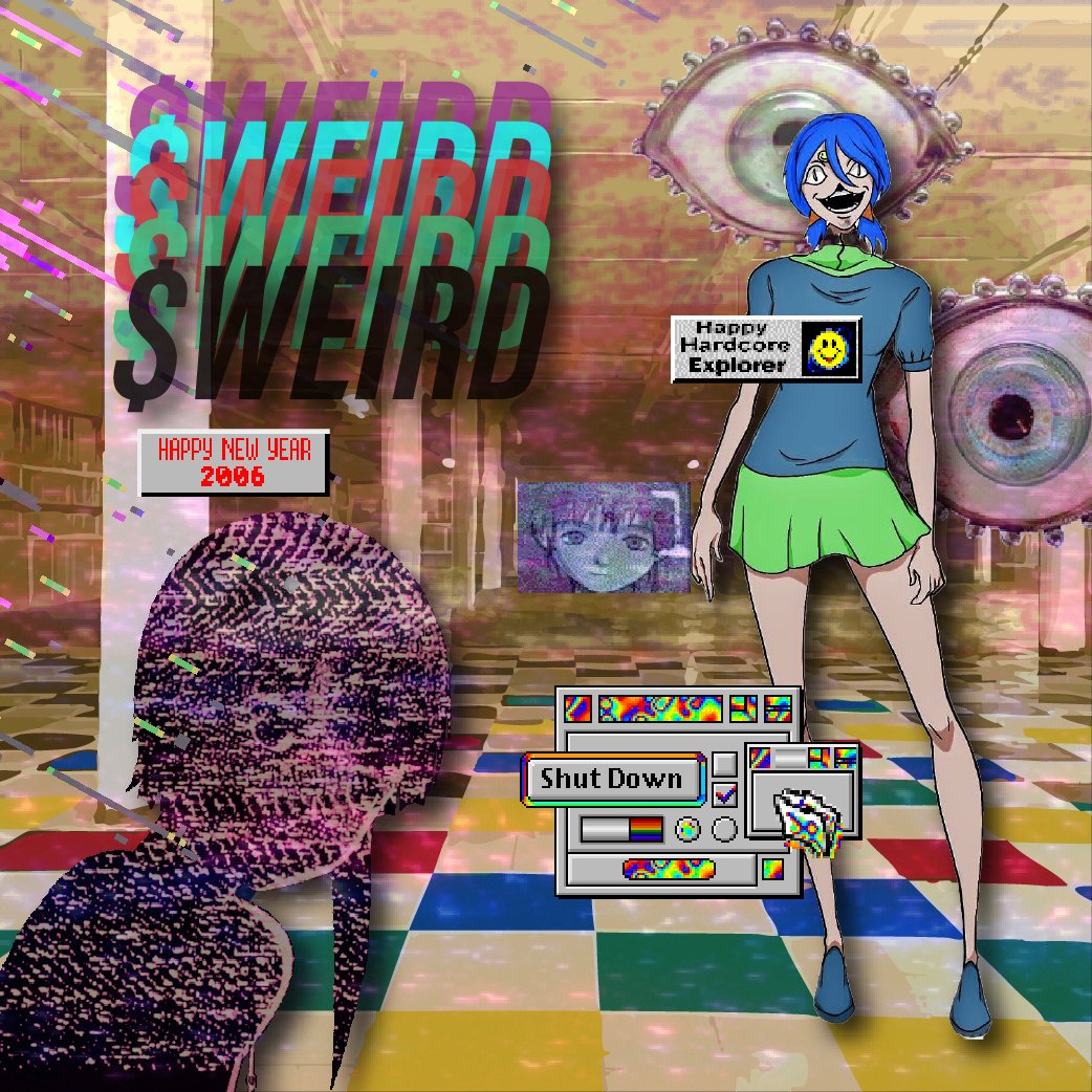 EttaMadison_Sol's tweet image. Hello #Crypto, meet $WEIRD.