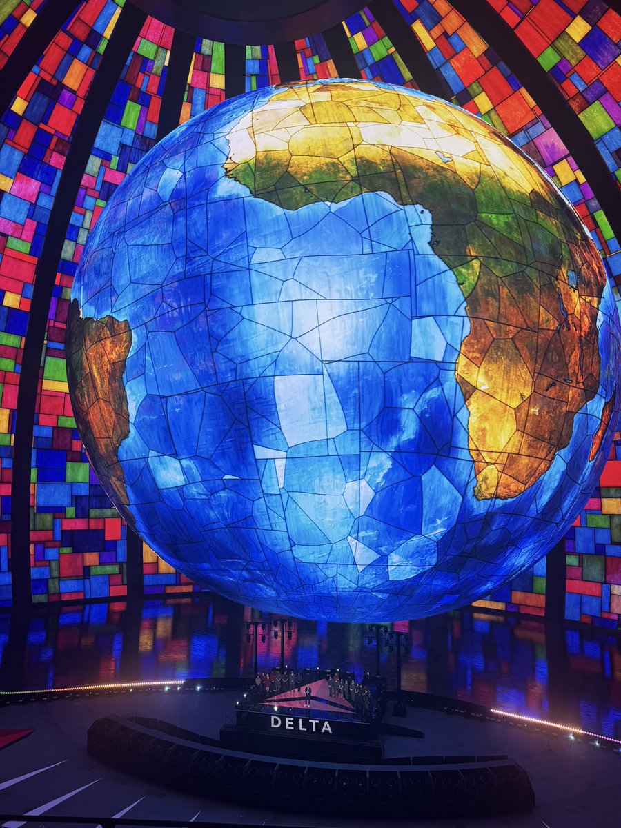 Exciting travel experience at the Las Vegas Sphere with <a href="/Delta/">Delta</a> CEO at #CES2025 ! And promising meaningful passenger upgrades with on board wellness service conveyed by <a href="/TomBrady/">Tom Brady</a> or realtime Assistant translation.  Could airlines lead the way to health &amp; wellness around the globe?