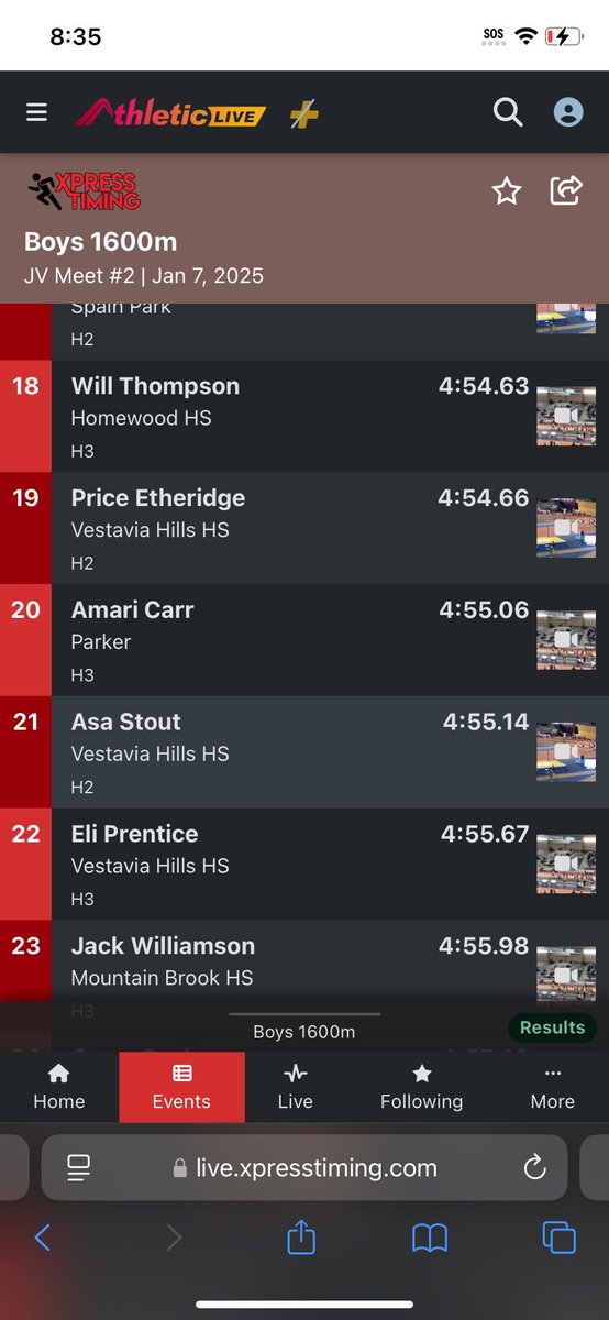 MarsofEarth's tweet image. AGTG✝️
Double PRs‼️
800m &amp;amp; 1600m
2.18~&amp;gt;2.12(800m)(1&amp;amp;3 Photos)
5.04~&amp;gt;4.55(1600m(2&amp;amp;4 Photos)