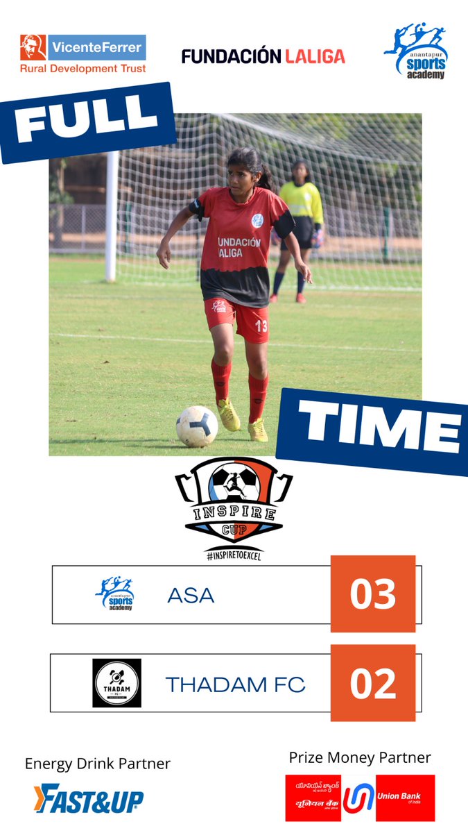 ASA_RDT's tweet image. ASA won the match and will play for third place against Sport +FA.

#inspirecup #inspiretoexcel