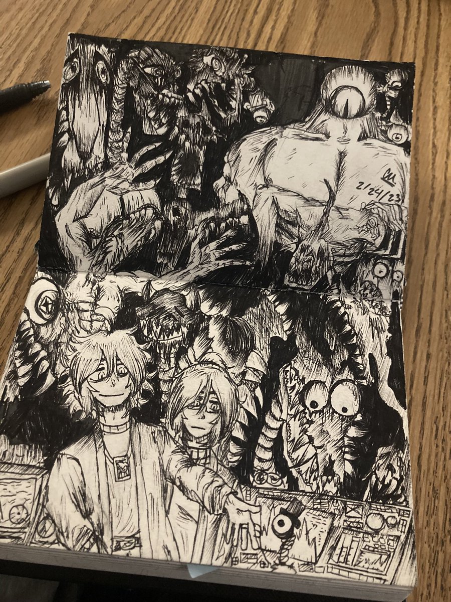 InazumaBark's tweet photo. Yuhh back at it again, might as well post some doodles once again ( mainly from high school since I graduated) #drawings #art https://t.co/p5L49YT1sP