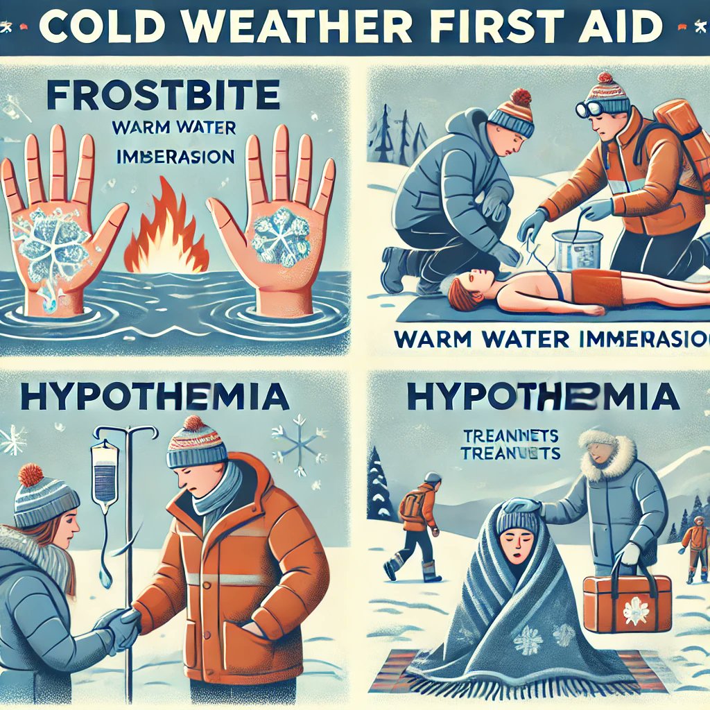 Respond&Rescue (@respond_rescue) on Twitter photo Extreme cold can cause frostbite 🧊 and hypothermia ❄️. Frostbite leads to numb, pale skin, and hypothermia lowers body temp, which is confusing. Move to warmth, remove wet clothes, and seek medical help 🚑. Recognize the signs to save lives.
respondandrescue.com/cold-weather-f… Extreme cold can cause frostbite 🧊 and hypothermia ❄️. Frostbite leads to numb, pale skin, and hypothermia lowers body temp, which is confusing. Move to warmth, remove wet clothes, and seek medical help 🚑. Recognize the signs to save lives.
respondandrescue.com/cold-weather-f…