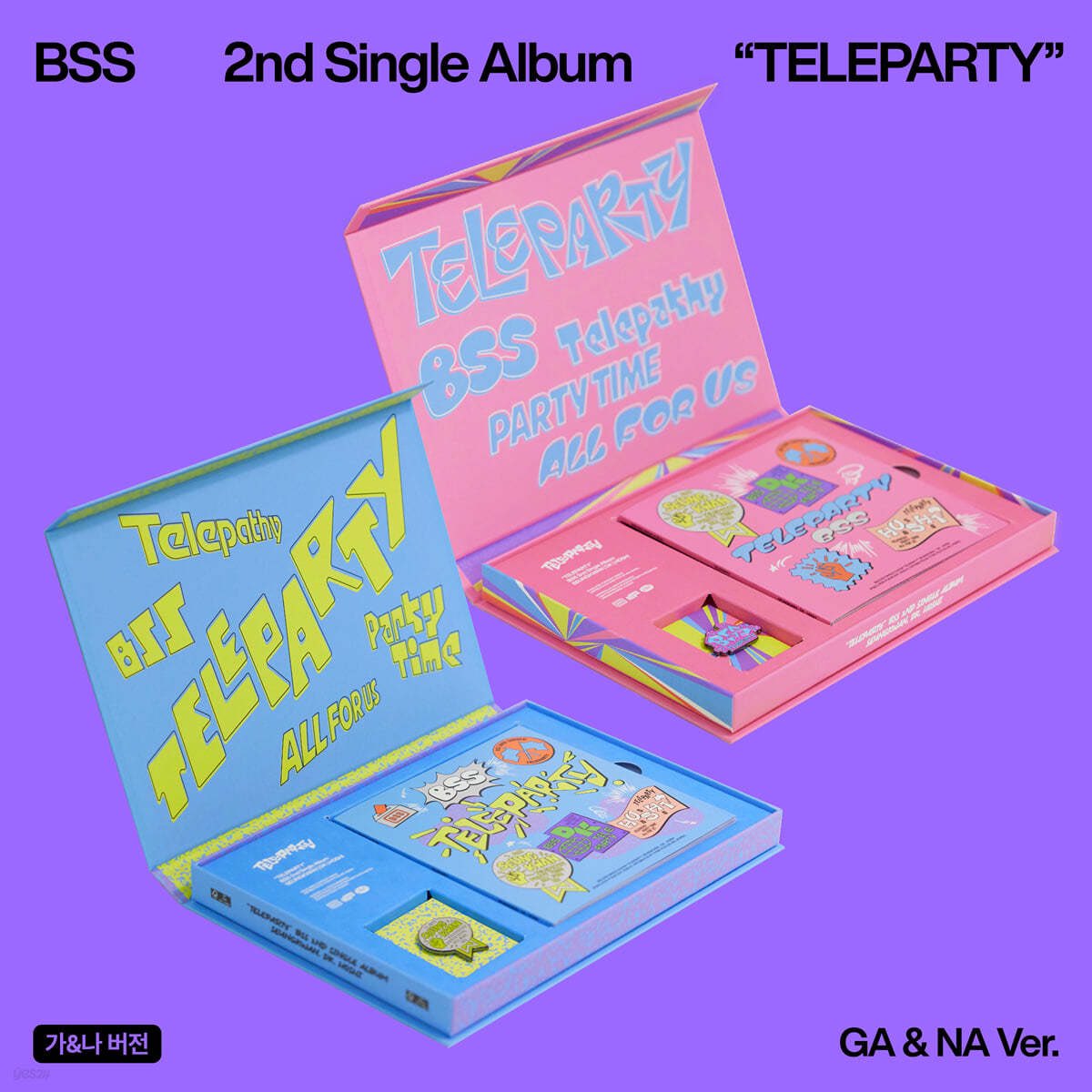 ブソクスン TELEPARTY オリヤン ラキドロ BSS 高級感 BOOSEOKSOON Single 2nd Ver.) (Standard Teleparty