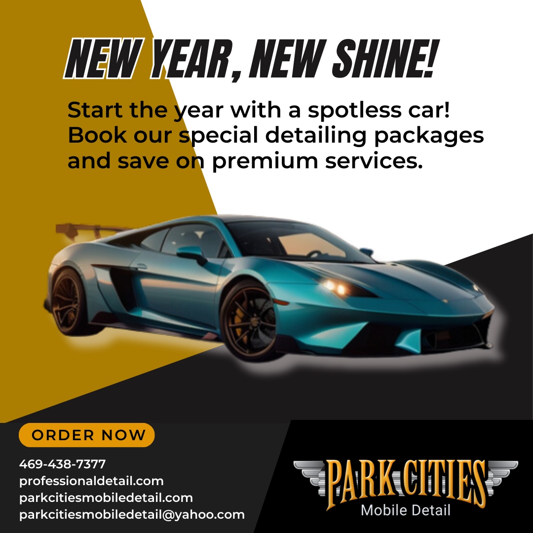 RoderickMosley's tweet image. Start fresh with a pristine, spotless car that feels brand new. Take advantage of our premium detailing packages designed to impress. 

Book your service now and make this year shine brighter.