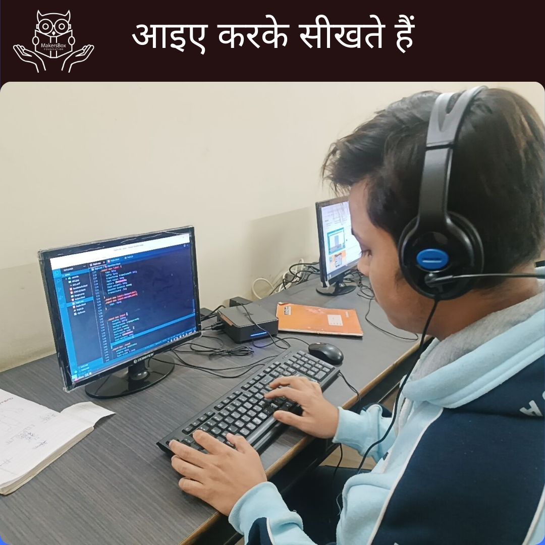 MakersBoxORG's tweet image. Anubhav is diving into web development, crafting a sleek login page using HTML. Step by step, he’s building his skills and turning ideas into functional designs.
#HTMLCoding #WebDevelopment #Makersbox #TechSkills #FutureReady