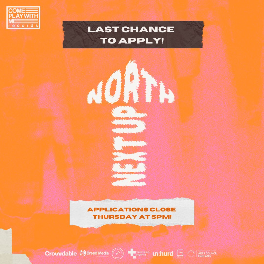 1 DAY TO GO until applications close!

If you're a successful applicant you could receive: 

Studio time
PR &amp; radio campaigns
Feature on the Class of 2025 Vinyl Compilation
Live session 
Industry workshops &amp; mentorship
&amp; much more!

Apply now: cpwmrecords.com/pages/next-up-…