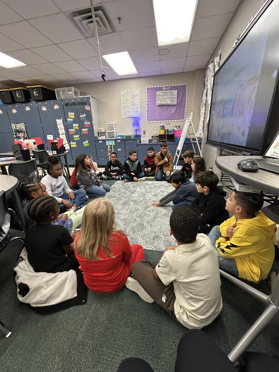 Starting our new year with popcorn thoughts! They love hearing each other’s thoughts and bonding as a class while also teaching social skills. #TESLeads #gcisd