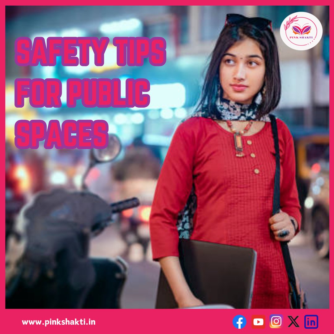 TechSolWomenApp's tweet photo. Public spaces should feel safe for everyone, but women often face unique challenges.
Check out practical safety tips &amp; learn how the Pink Shakti App empowers women with:
✅ Emergency SOS
✅ Live Location Sharing
✅ Safe Navigation

Read more: https://t.co/yBjGusMh6d

#WomenSafety https://t.co/tyKyUR3gui