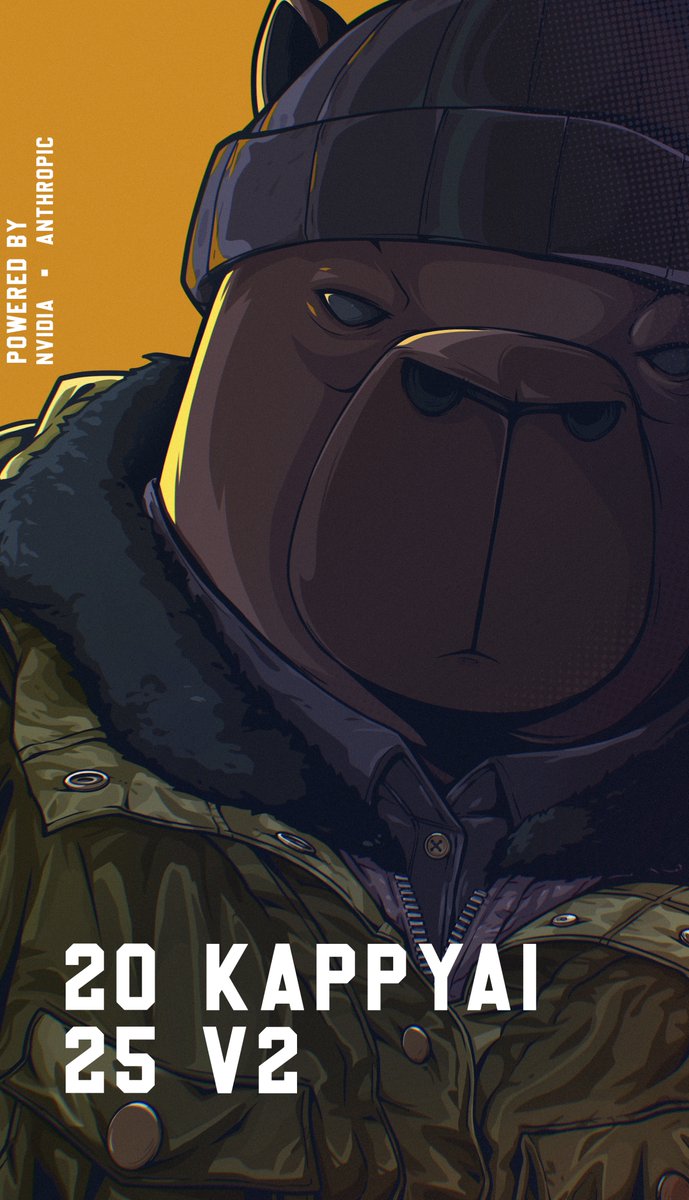 First memecoin on <a href="/solana/">Solana</a> to partner with <a href="/nvidia/">NVIDIA</a> for early access to the Project DIGITS supercomputer, powered with <a href="/AnthropicAI/">Anthropic</a> - <a href="/kappyai/">KappyAi</a> You don't get as based as this.

- Real time stream
- Digital avatars
- Dope art
- Capybara (what else is there to say)