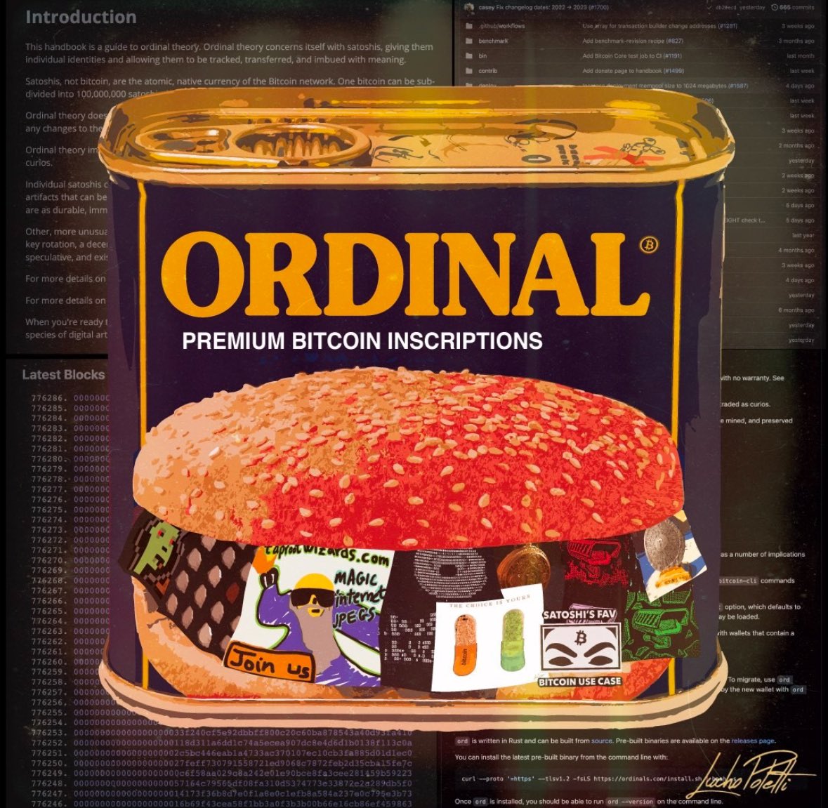 sub1k_ordinals's tweet image. Inscription 88495 inscribed by @LuchoPoletti 

Featuring several sub 1k collections such as:

@OrdinalPunks 
@ordrocks 
@Ordinal_Loops 
@timechainord