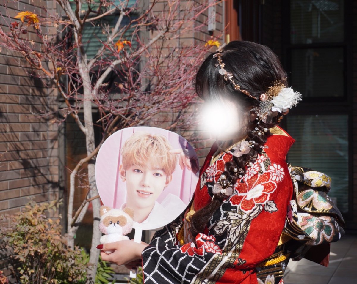 ol_hao07's tweet photo. ✩.*˚

　振袖オタ活できました꒰՞ɞ̴̶̷̥⩊ɞ̴̶̷̥꒱֯❤️🖤

　　　　　　　　　　　　　　　　｡. ✧*˚ https://t.co/bbfFn2hS5M