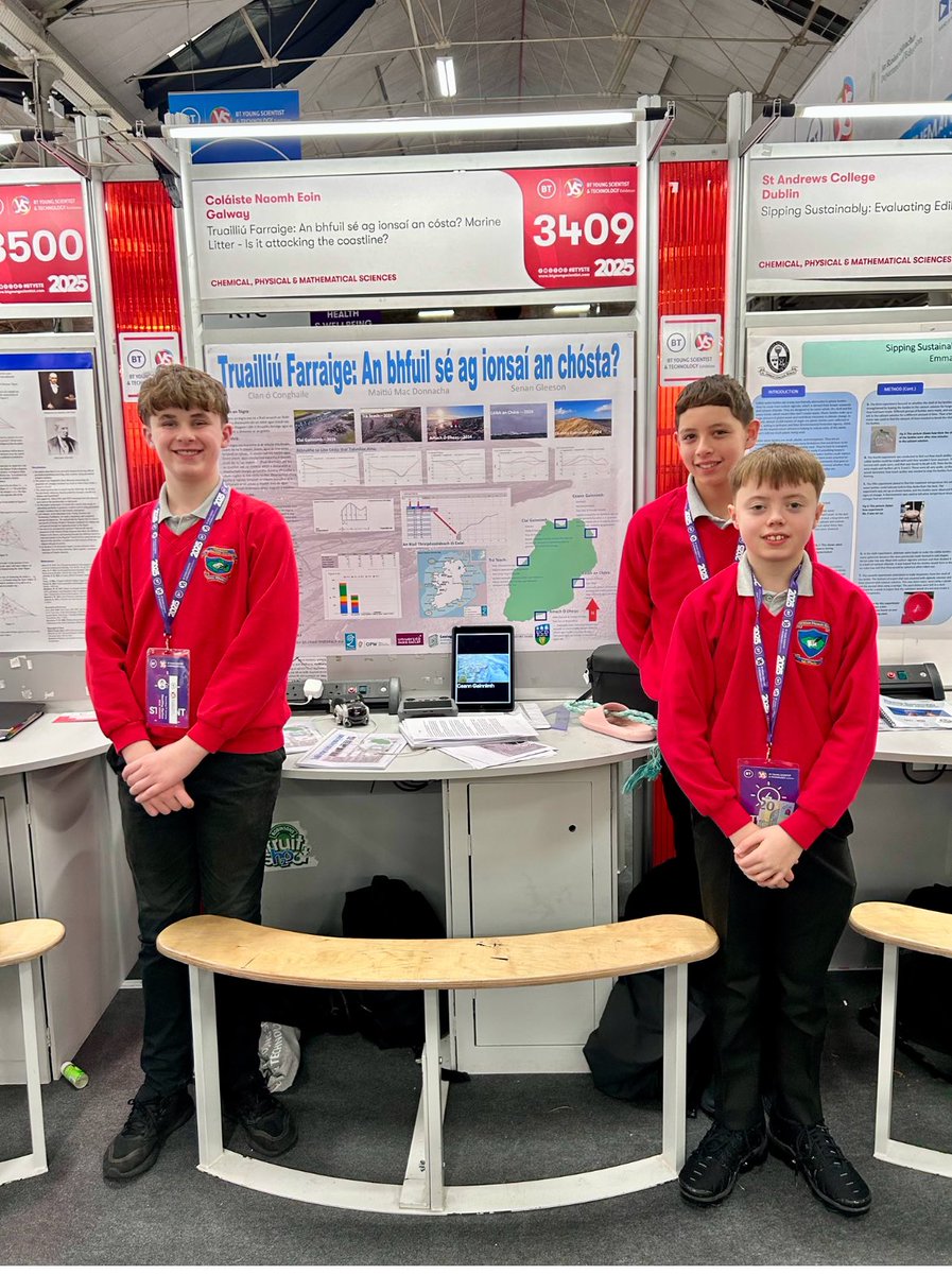 <a href="/SperoGeology/">Hannah Spero</a>  thank you for inspiring us to continue your love for the #inismeain #coastline . Stand 3409-That primary school visit sowed a seed!  @BTYSTE <a href="/GRETBOfficial/">Galway and Roscommon ETB</a> <a href="/NotreDame/">University of Notre Dame</a> <a href="/GRETBOfficial/">Galway and Roscommon ETB</a> <a href="/GeolSurvIE/">Geological Survey IE</a> <a href="/opwireland/">Office of Public Works</a> <a href="/galwayad/">Galway Advertiser</a>  <a href="/GalwayCoCo/">Galway County Council</a>